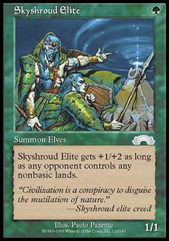 Skyshroud Elite (Exodus) Light Play Japanese