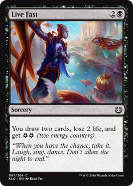 Live Fast (Kaladesh) Near Mint