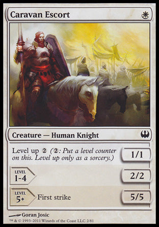 Caravan Escort (Duel Decks: Knights vs Dragons) Near Mint