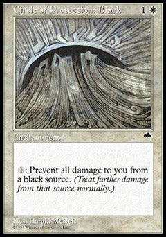 Circle of Protection: Black (Tempest) Light Play