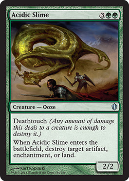 Acidic Slime (Commander 2013 Edition) Near Mint