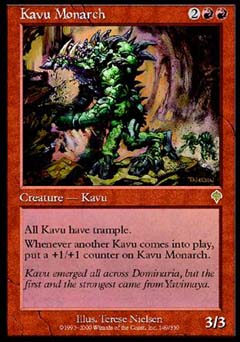 Kavu Monarch (Invasion) Near Mint