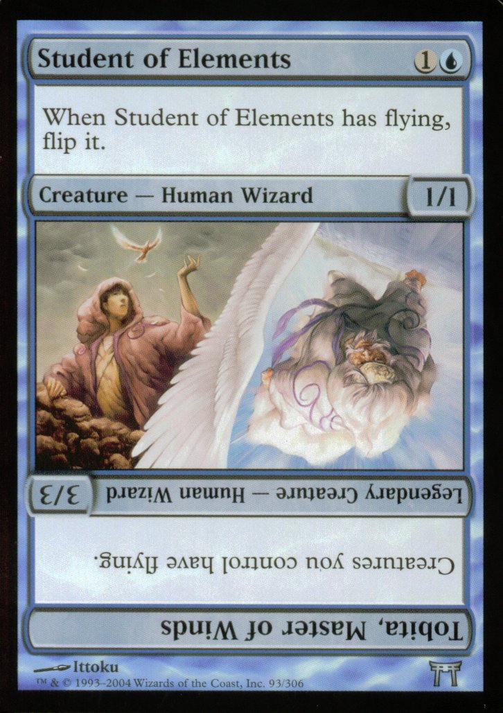 Student of Elements (Champions of Kamigawa) Near Mint Foil