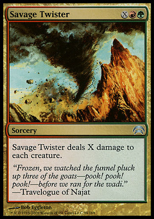Savage Twister (Planechase) Near Mint