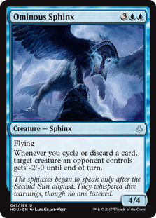 Ominous Sphinx (Hour of Devastation) Near Mint