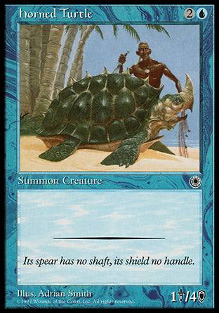 Horned Turtle (Portal) Near Mint