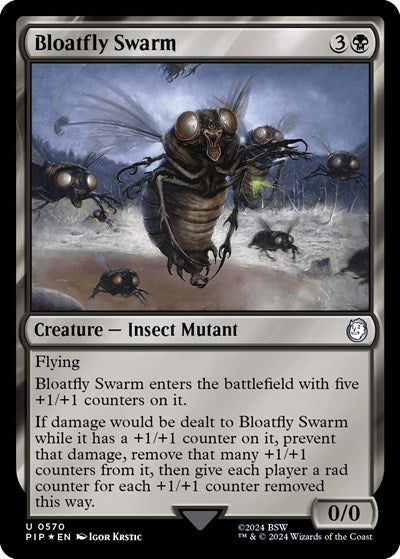 Bloatfly Swarm (Surge Foil) (Universes Beyond: Fallout) Near Mint