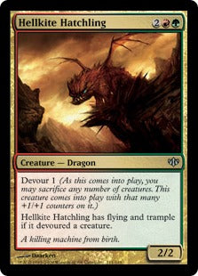 Hellkite Hatchling (Conflux) Near Mint Foil