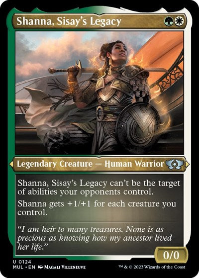 Shanna, Sisay's Legacy (Foil Etched) (March of the Machine: Multiverse Legends) Near Mint