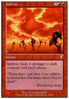 Inferno (7th Edition) Near Mint Japanese
