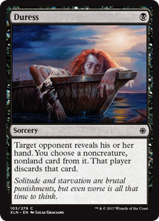 Duress (Ixalan) Near Mint Foil