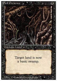 Evil Presence (Revised) Light Play