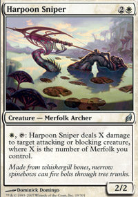 Harpoon Sniper (Lorwyn) Near Mint Foil