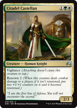 Citadel Castellan (Magic Origins) Near Mint Foil