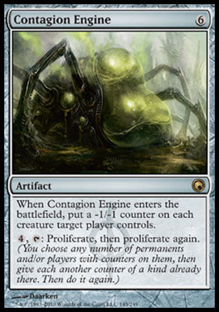 Contagion Engine (Scars of Mirrodin) Near Mint Foil