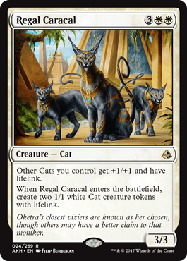 Regal Caracal (Amonkhet) Near Mint