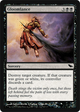Gloomlance (Shadowmoor) Near Mint Foil