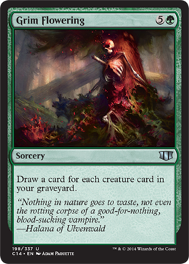 Grim Flowering (Commander 2014 Edition) Near Mint