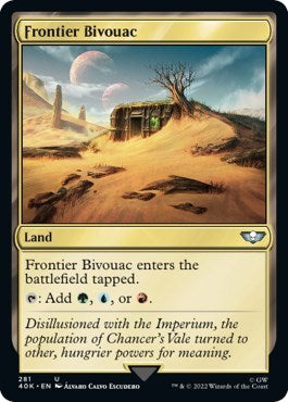 Frontier Bivouac (Surge Foil) (Universes Beyond: Warhammer 40K) Near Mint