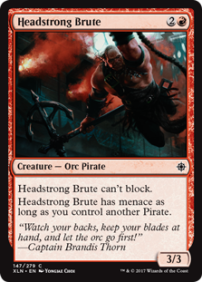Headstrong Brute (Ixalan) Near Mint