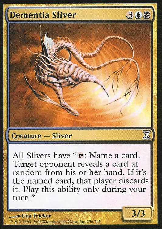 Dementia Sliver (Time Spiral) Near Mint Spanish
