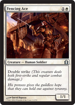 Fencing Ace (Return to Ravnica) Light Play Foil