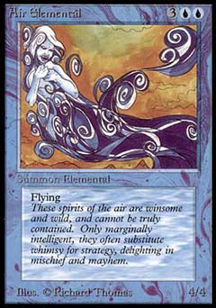 Air Elemental (Alpha) Light Play
