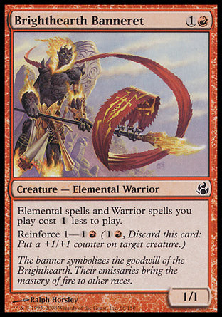 Brighthearth Banneret (Morningtide) Near Mint