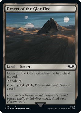 Desert of the Glorified (Surge Foil) (Universes Beyond: Warhammer 40K) Near Mint