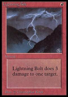 Lightning Bolt (Beta) Light Play