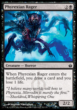 Phyrexian Rager (Mirrodin Besieged) Near Mint