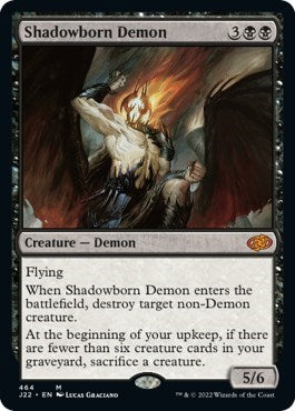 Shadowborn Demon (Jumpstart 2022) Near Mint