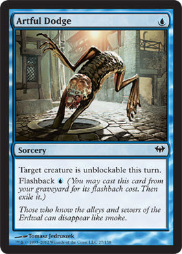 Artful Dodge (Dark Ascension) Near Mint Foil