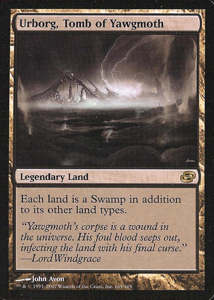 Urborg, Tomb of Yawgmoth (Planar Chaos) Near Mint Foil