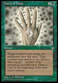 Touch of Vitae (Ice Age) Near Mint