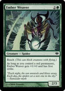 Ember Weaver (Conflux) Near Mint Foil