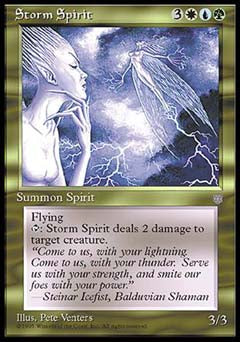 Storm Spirit (Ice Age) Good