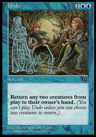 Undo (Portal Second Age) Near Mint
