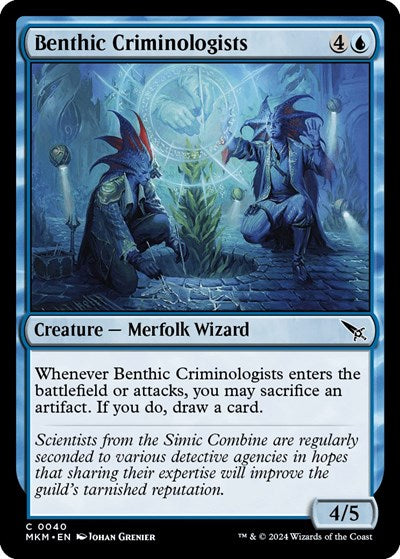Benthic Criminologists (Murders at Karlov Manor) Near Mint