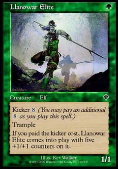 Llanowar Elite (Invasion) Near Mint Foil