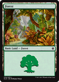 Forest (278) (Ixalan) Near Mint