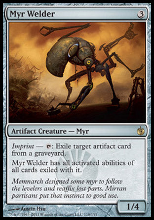 Myr Welder (Mirrodin Besieged) Light Play Foil