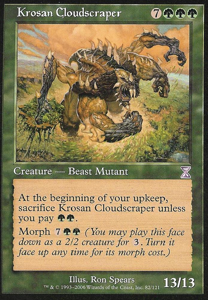 Krosan Cloudscraper (Time Spiral Time Shifted) Near Mint Japanese