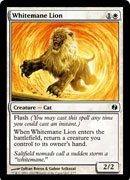 Whitemane Lion (Duel Decks: Venser vs Koth) Near Mint