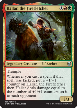 Hallar, the Firefletcher (Dominaria) Near Mint
