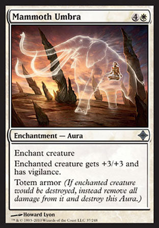 Mammoth Umbra (Rise of the Eldrazi) Near Mint Foil