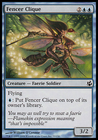 Fencer Clique (Morningtide) Near Mint