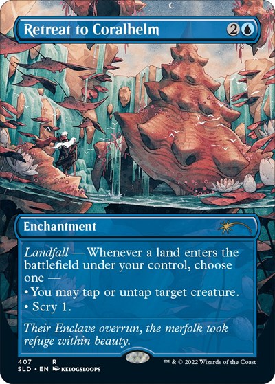 Retreat to Coralhelm (Secret Lair) Near Mint