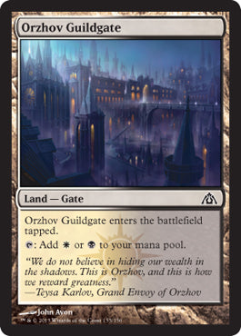 Orzhov Guildgate (Dragon's Maze) Near Mint Foil