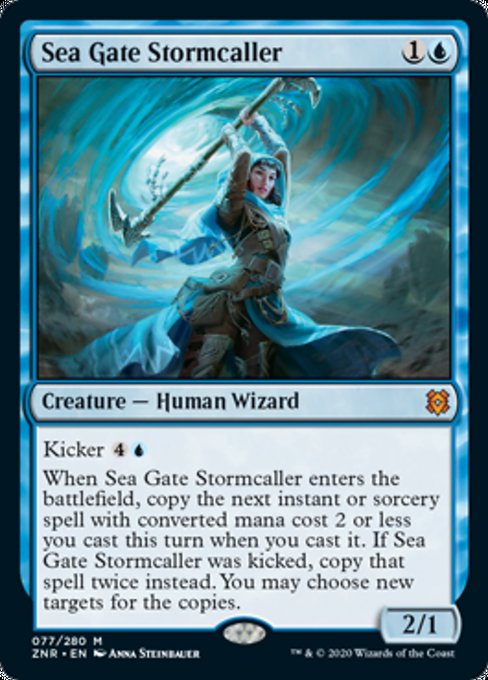 Sea Gate Stormcaller (Zendikar Rising) Near Mint